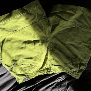 Vintage green men’s Patagonia shorts.